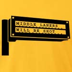 middle lane