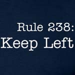 keep left